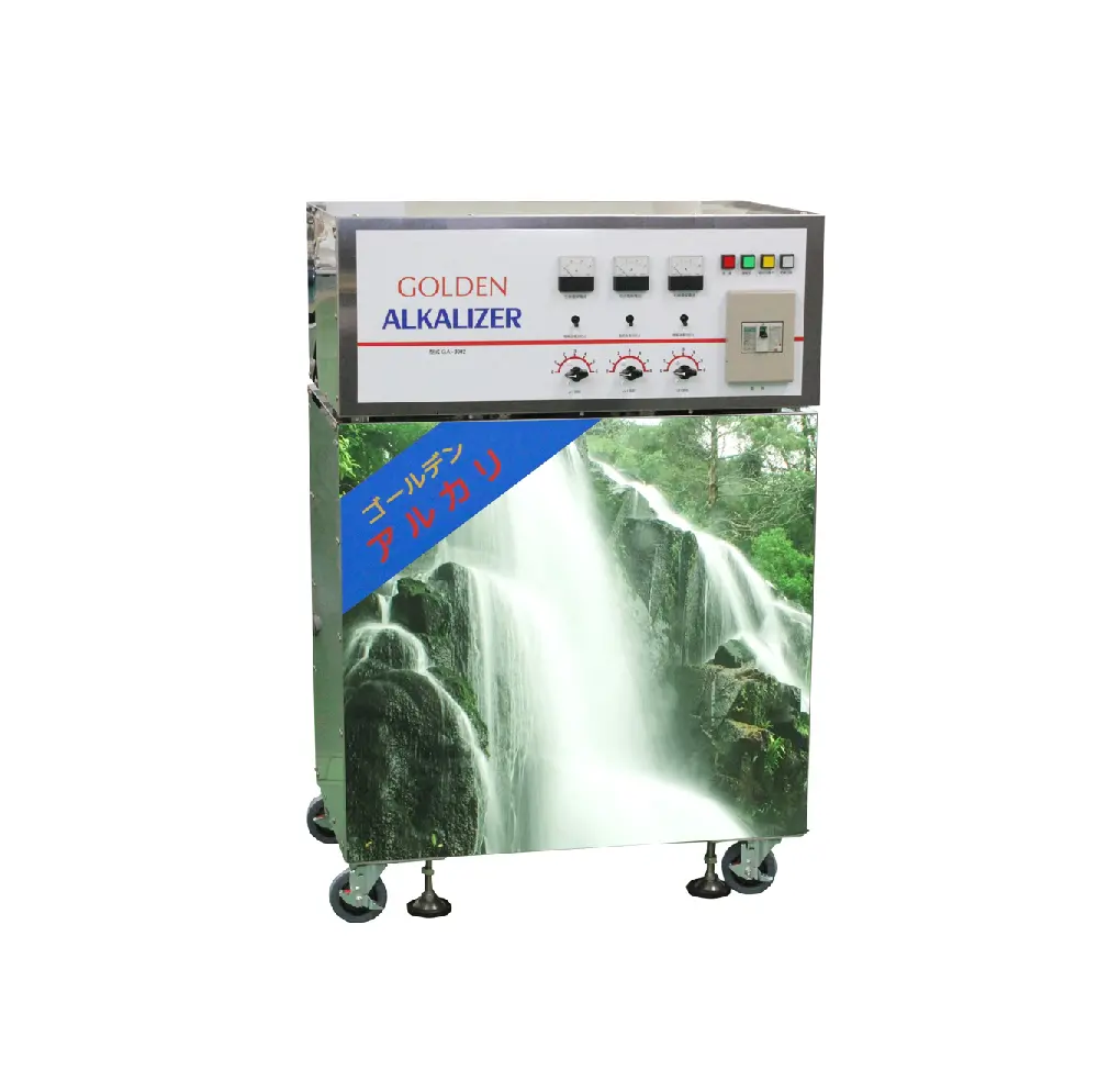 Système d'électrolyse GA-3002 l'eau Machine à eau ionisée alcaline par électrolyse