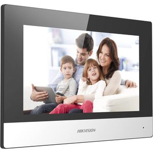 7 \ "タッチ内部ステーションモニターIPビデオインターホンDS-KH6320-WTE1 TFT LCD放送システム - Product Image 3