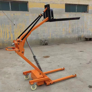 Risenmega Portable Mini <strong>Manual</strong> Hydraulic Forklift Self <strong>Loading</strong> 1.7m 700kg Battery Electric Curved <strong>Arm</strong> Mini Forklift CE/ISO - Product Image 6