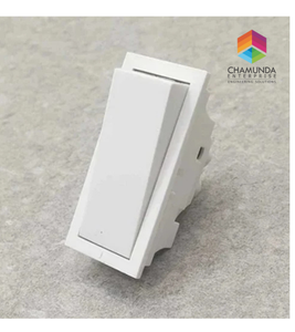<strong>1</strong> Module 20A One <strong>Way</strong> Switch, Heavy Duty Switch for Inductive Loads - Motors, Fans, Appliances, White Switch - Product Image 2