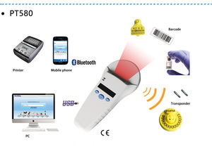 ポータブルBluetoothRFIDリーダーBluetoothrfidリーダー134.2khzペットスキャナーリーダー - Product Image 3