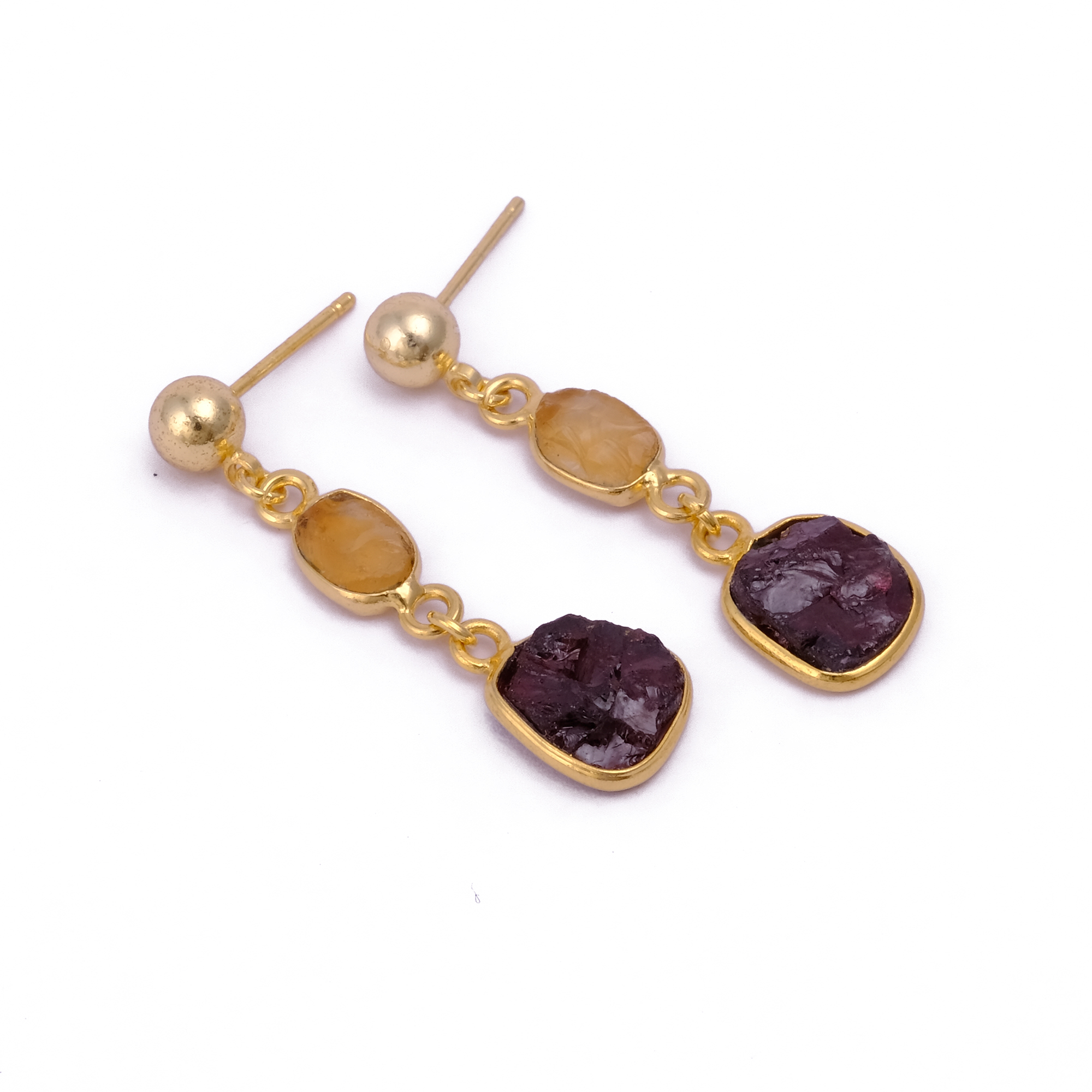Citrine & Garnet