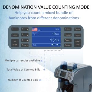 Multi-<strong>counting</strong> <strong>Machine</strong> H-8900 Money Detector, <strong>Note</strong> Sorter 2 Pocket Mix Value Counter <strong>Machines</strong>