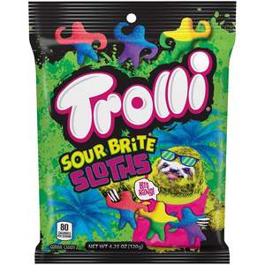 Pour Trolli Sour Brite Octopus 120g Emballage en vrac de bonbons aromatisés au yaourt avec décorations enduites - Product Image 6