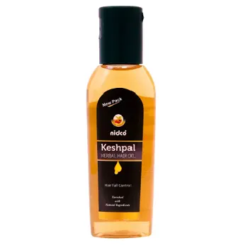 100% Pure Ayurvedic Organic Natural Keshpal Herbal Hair Oil 50 ml aceite contra la caída del cabello Producto natural para el cuidado del cabello de la India