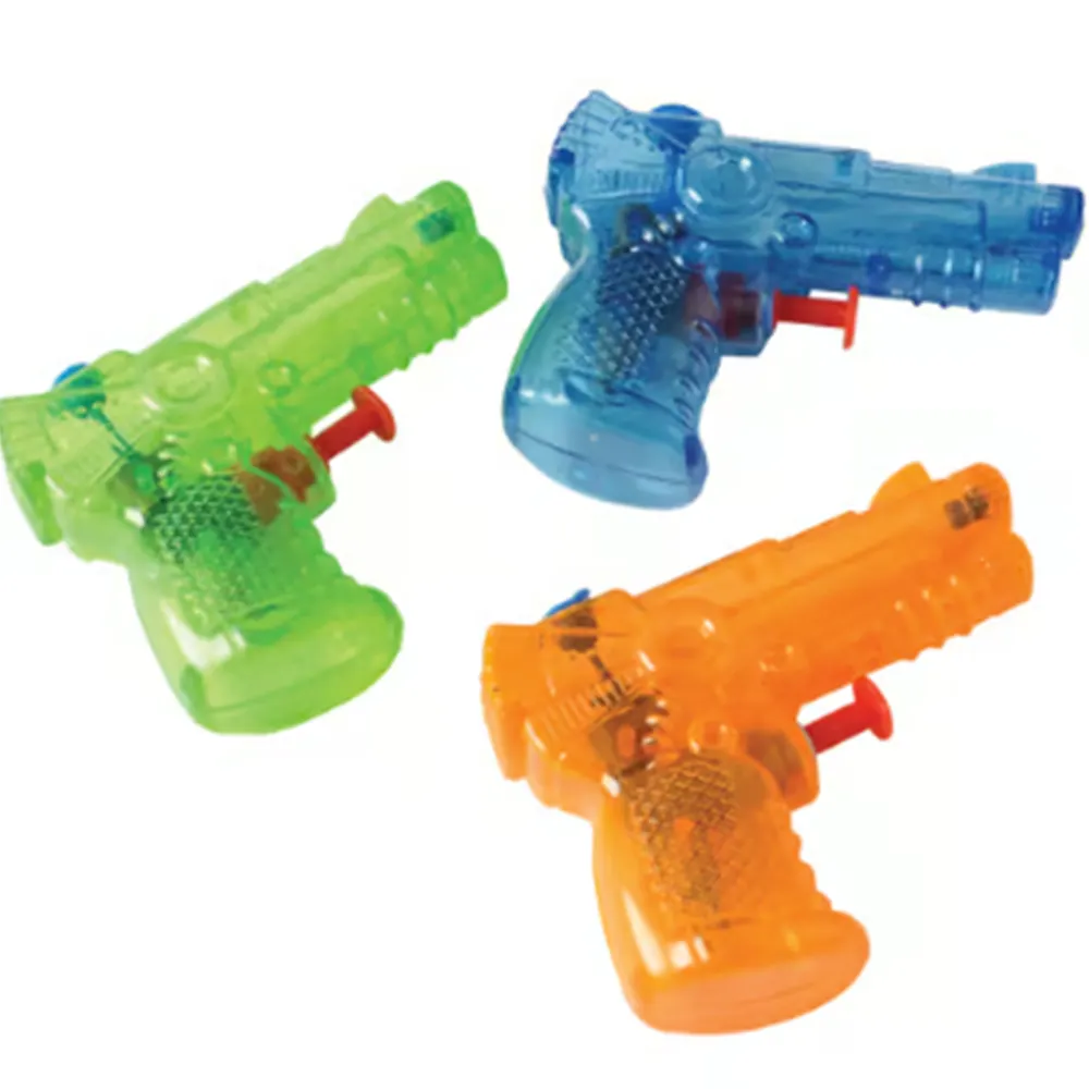 Pistola de água pequena para crianças de praia, brinquedo infantil, pistola de água pequena (12 peças)