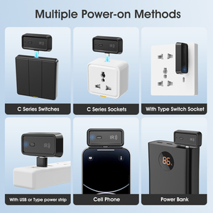 SMATRUL Tuya Smart Mini <span class=keywords><strong>IR</strong></span>-Fernbedienung Universeller WiFi-Infrarot-Controller für TV-DVD-Klimaanlage für Alexa Google Home