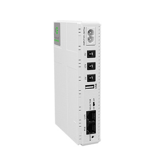 CE Certificated Mini <strong>UPS</strong> Uninterruptible Power Supply Type-c <strong>Input</strong> DC 9V 12V 5V Multi <strong>Output</strong> <strong>UPS</strong> Power Bank for Wifi Router Webc - Product Image 3
