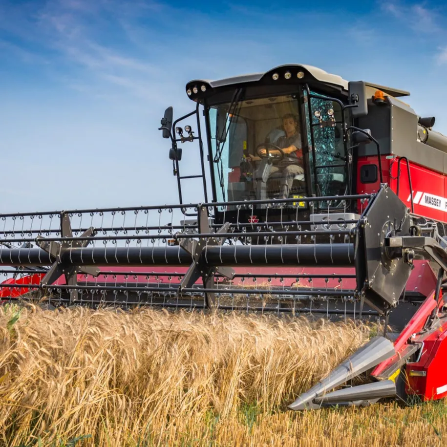 Brand New Kubota 100HP Rice and Wheat Combine Harvester/ La maquina de cosechadora
