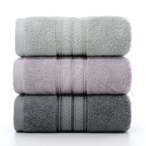 2024 Premium kalite lüks özel tasarım Logo renk mikrofiber ve bambu banyo havluları Pakistan ev kullanımı için baskılı - Product Image 1