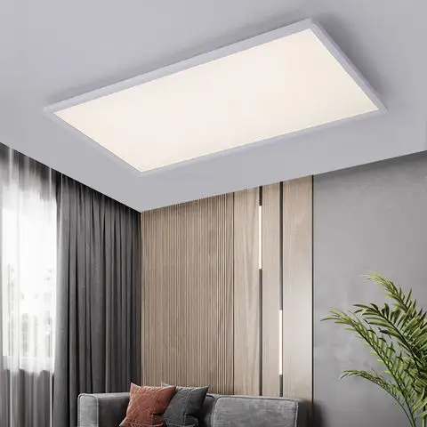 Nueva Luz de techo led Rectangular Lámparas minimalistas modernas nórdicas Luz de techo led rectangular