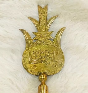 Maula Abbas Alam Panja Mubarak Metal Brass High Quality Religious Islamic Arabic Art Shia Islamic Art