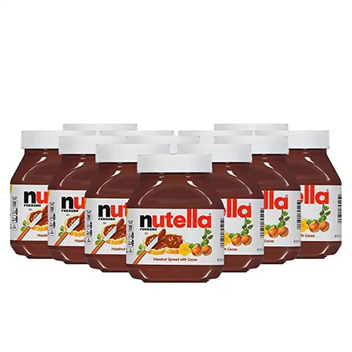ซื้อเฟอร์เรโร Nutella 350g 400g Nutella 600g 750 gr 800g 1 กก. และ 3 กก. Nutella ช็อคโกแลตกระจายสําหรับขายราคาที่แข่งขัน