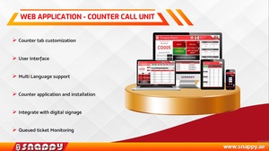 Hệ thống quản lý hàng đợi Snappy sáng tạo và thông minh nhất cho các bệnh viện ngân hàng phòng khám và cửa hàng bán lẻ. Đa ngôn ngữ - Product Image 3