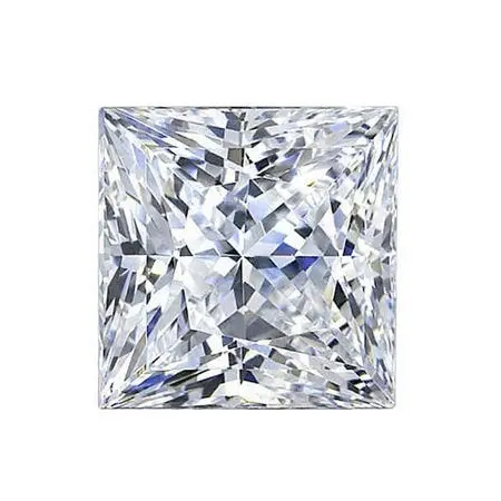 Lab Grown Princess Shape Diamond Color DEFG Clarity VVS VS SI IGI Certified Polished Loose Diamond