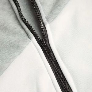 メンズ100% コットントラックスーツ最新ファッションデザイン通気性スリムフィットフード付き襟付き冬シーズンパキスタン製 - Product Image 4