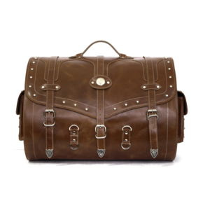 RABADA el yapımı vintage el sanatları deri gidon çantası eyer motosiklet çantası bisiklet alet çantası Buff deri seyahat aksesuar sandıklar - Product Image 1