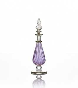 Làm bằng tay Ai Cập chai nước hoa thủy tinh | 24K vàng chi tiết | dầu sang trọng bơm lại & nước hoa container - Product Image 1