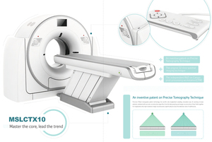 MSLCTX10 Medsinglong bilgisayar tomografi 32 dilim spektral görüntüleme 2D 3D CT tarayıcı CT makine satılık - Product Image 5