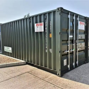 CSC sertifikalı 40ft yüksek küp nakliye konteynerler 20ft Metal kuru konteyner rekabetçi fiyat için kullanılan yeni depolama üniteleri - Product Image 4