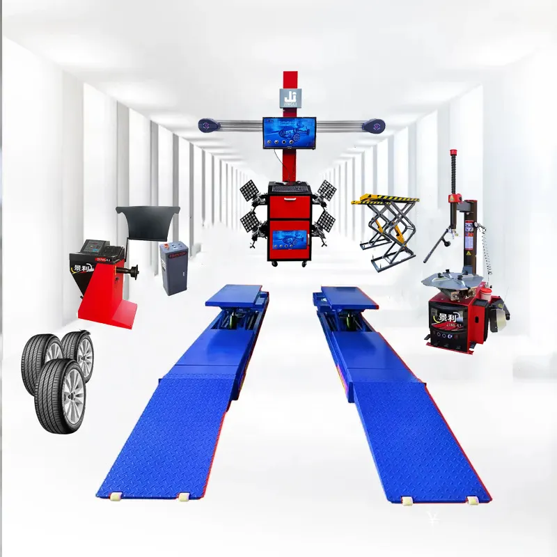 3d wheel alignment machine for sale A full set of car lift the front wheel four-wheel positioning equipment