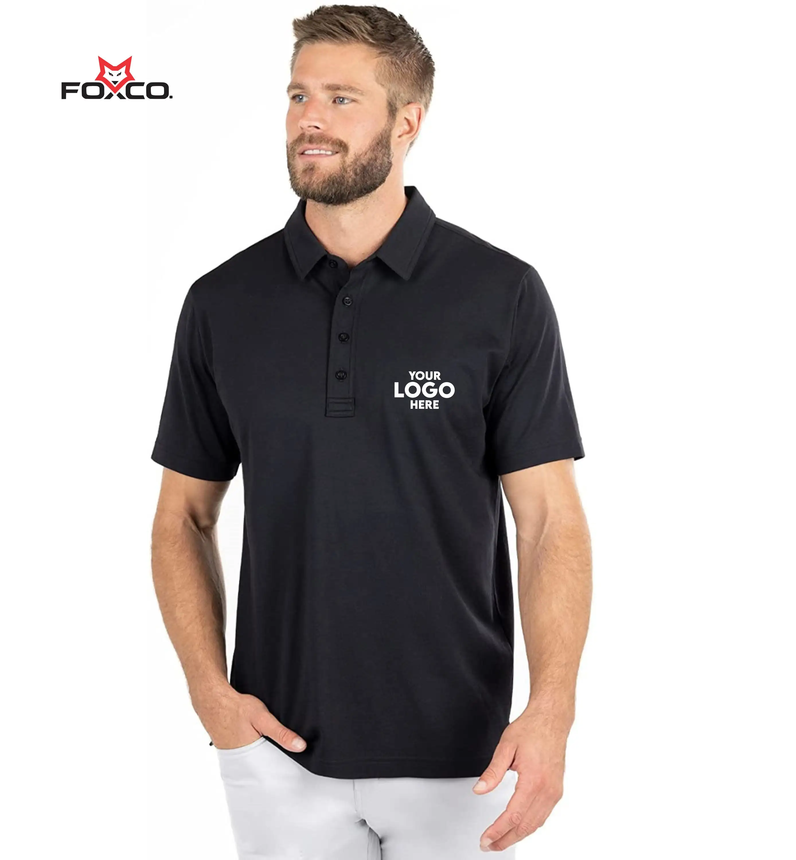 Hot Sale Summer New Bequeme Kurzarm Großhandel Polo-Shirts Golf bekleidung Bestickte Polo-T-Shirts