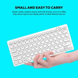 Jertech DK500 Cable de máquina de escribir ergonómico colorido teclas redondas Gaming 60% teclado personalizado con cable Mini teclado de ordenador para PC - Product Image 5