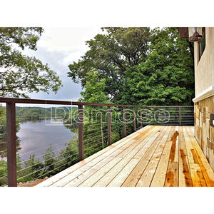 Modern spor mekan dış korkulukları vida balkon korkulukları mat beyaz kırmızı beton bodrum alüminyum alaşımlı korkuluk - Product Image 4