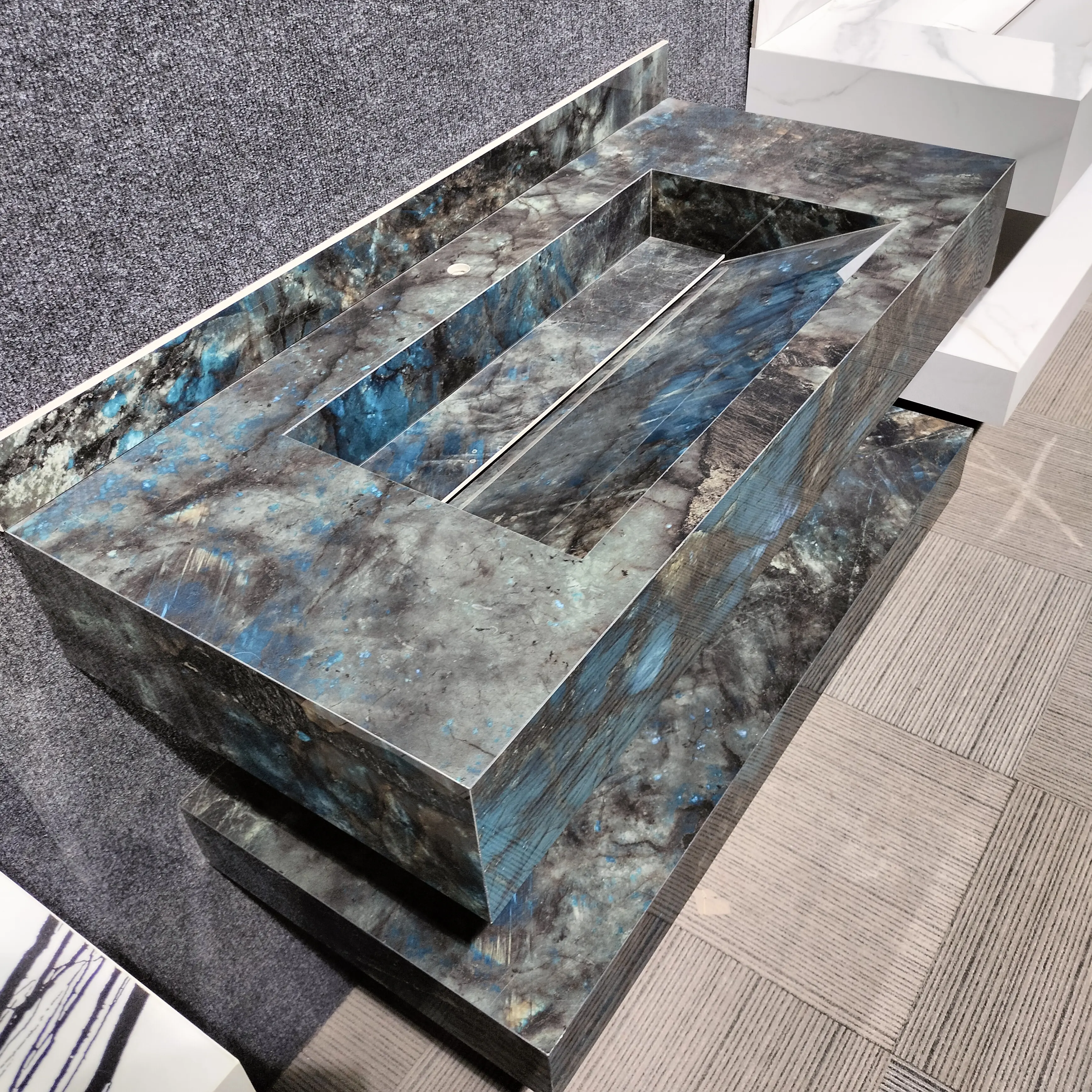 800x450x150mm lavabi italiani personalizzati per bagno moderno per la casa di lusso