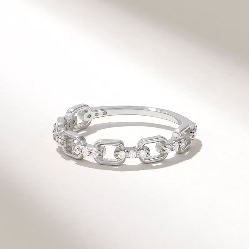White Gold Plated