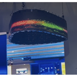 P2/P 2,5mm gebogenes flexibles LED-Display Faltbare Videobild schirme Weiche Innen werbe module zum Aufhängen von Schildern - Product Image 5