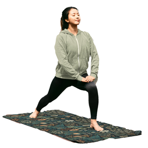 パキスタンのプロのメーカーとサプライヤーによるスタジオと個人用のカスタムデザインのヨガマット - Product Image 1
