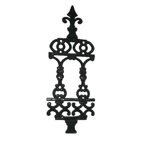Componenti in ferro battuto in ghisa pannello di recinzione per cancello ringhiera corrimano balaustra