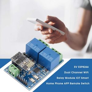 Zwei kanal iges 5V ESP8266 WiFi-Relais modul IOT Internet Things Smart Home mit APP Remote Switch Wireless Phone Smart Home IoT - Product Image 6