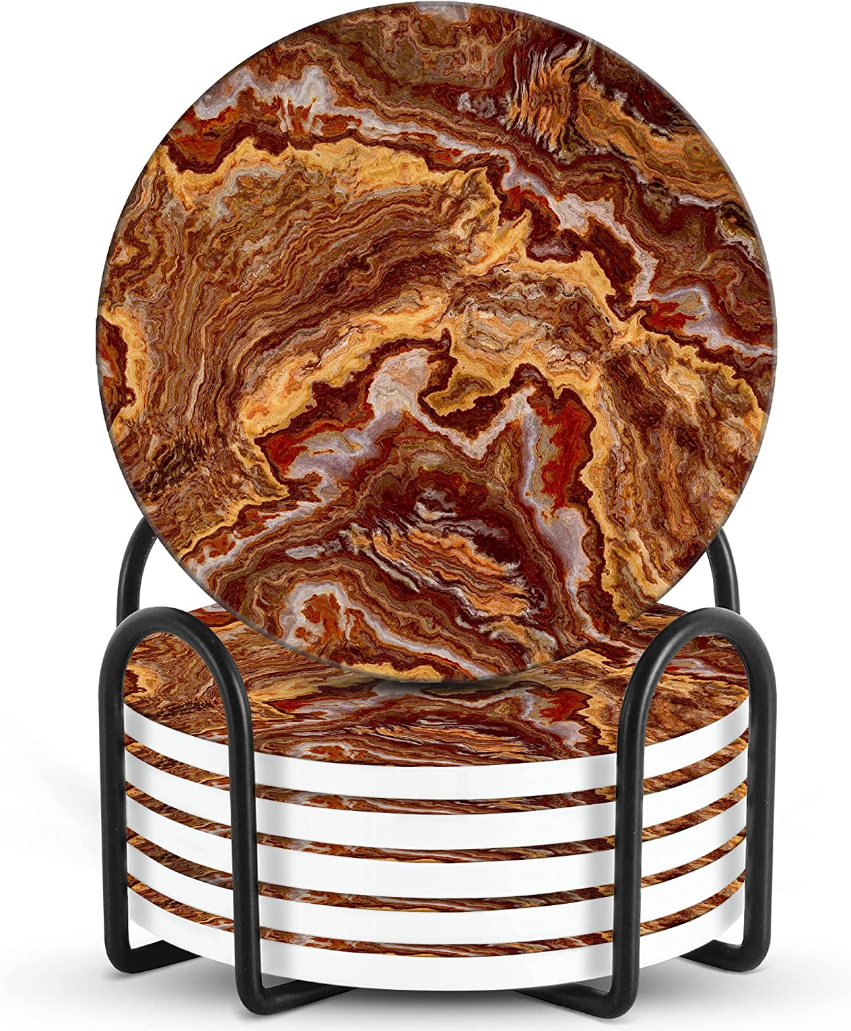 สีน้ำตาล