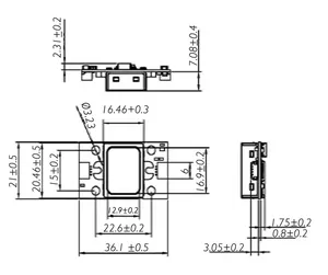 Bloqueo de identificación óptica Módulo lector de escáner de huellas dactilares Producto de Dispositivo inteligente - Product Image 6