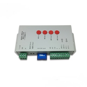 DC5V-24V LED пиксель света SD карты T1000 WS2811WS2801 UCS1903 RGB 2048 пикселей контроллер - Product Image 1