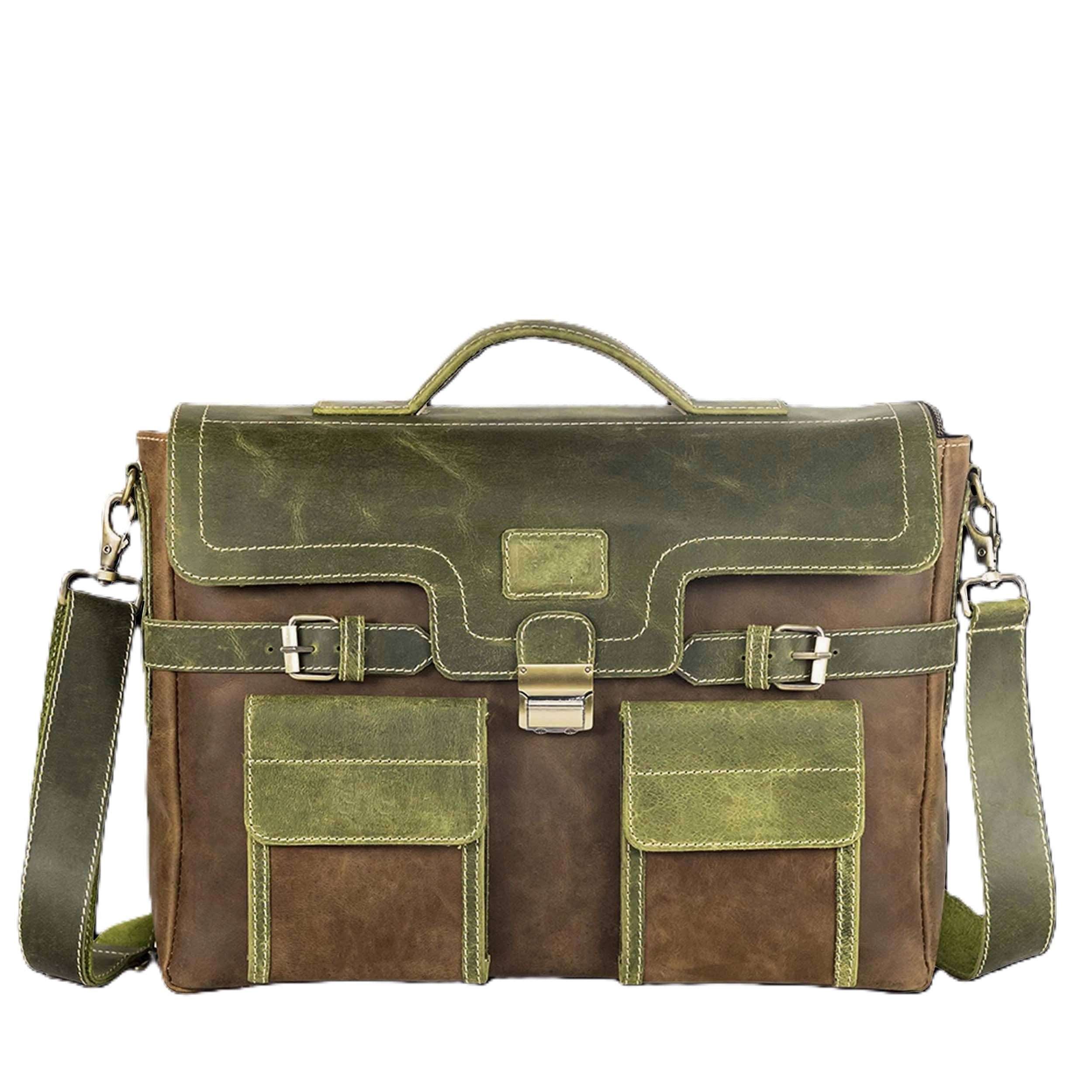 สีเขียว & สีน้ำตาล