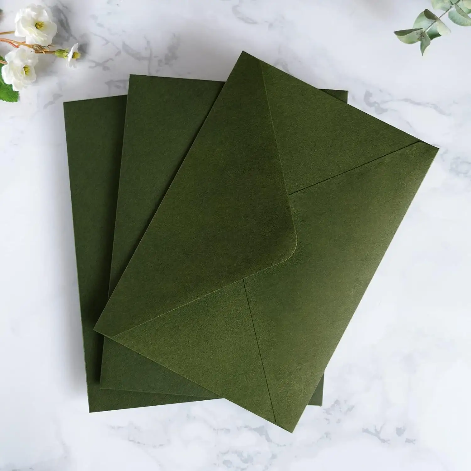 Envelopes for Invitations Weddings Olive Green Envelopes For Baby Shower Birthday