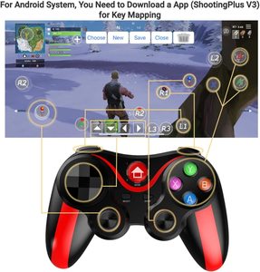 Controller Mobile per iOS iPhone e Samsung Android Phone Wireless Gamepad Joystick Joypad con Controller mobile per la presa del telefono - Product Image 3