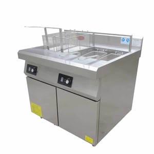 商用油炸锅机定时器温度控制感应油炸锅炸薯条机