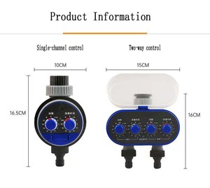 Smart Timer acqua due prese di irrigazione digitale da giardino Controller per irrigazione a goccia avanzata - Product Image 4