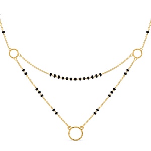 14K altın Minimalist tasarım Regal Sita Women al Sutra kolye günlük giyim kolye zincirleri kadınlar için paslanmaz çelik takı - Product Image 1