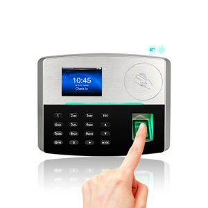 RFID карта и биометрическая система посещаемости времени и система контроля доступа отпечатков пальцев со встроенным аккумулятором - Product Image 1