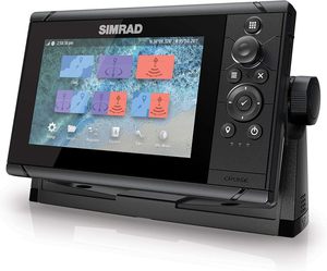 Специальная цена, Simrad Cruise, 7-7-дюймовый графплоттер с 83/200 преобразователем, предварительно загруженный C-MAP карты побережья США - Product Image 4