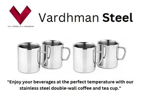 ステンレス鋼二重壁コーヒー & ティーカップ、二重壁スチールコーヒーマグカップ、スチールティーとコーヒーカップ