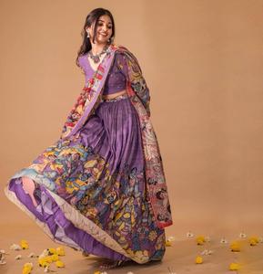 PRESENTING NEW DESIGNER PRINTED LAHENGA <strong>CHOLI</strong> Featuring Printed Lehenga <strong>Choli</strong> in Heavy Muslin Cotton. Quality Is Worth Paying - Product Image 1