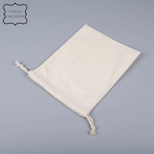 Wholesale Recyclable Cotton <strong>Canvas</strong> <strong>Drawstring</strong> Bags with Custom Logo Printed Durable Organic Jewelry <strong>Pouch</strong> for Shopping - Product Image 3