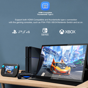 Conexión inalámbrica 1920*1200P FHD Monitor portátil con control táctil de 10 puntos para negocios y juegos ps4 ps5 switch Nintendo - Product Image 2