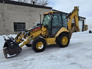 廉价反铲装载机卡特彼勒444 F2反铲装载机拖拉机4x4拖拉机反铲Cat420f 420e土方拖拉机